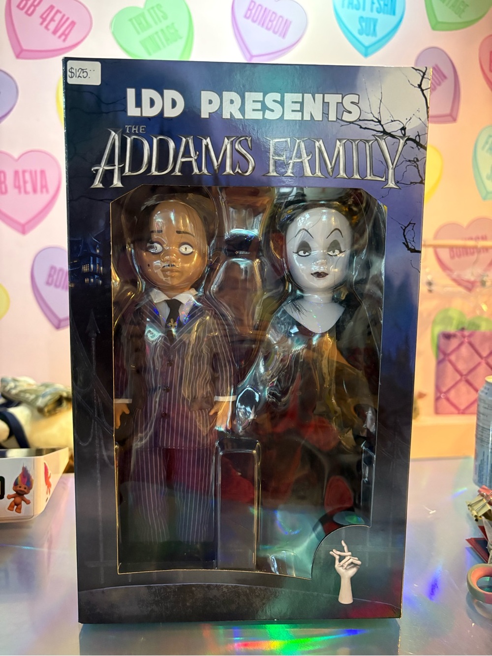 The Addams Family LDD Presents Gomez and Morticia Doll Set